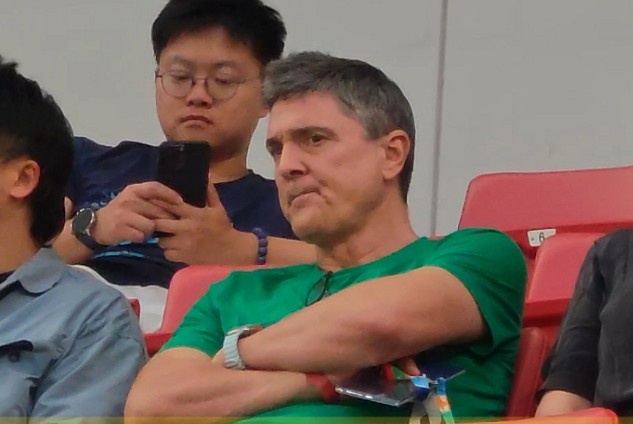 安东尼奥现场观战海港vs津门虎,U23亚洲杯亚军教头考察球员